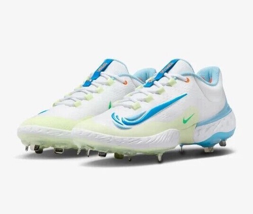 Nike Größe 7 Alpha Huarache Elite Low Fresh Pack Metall Baseball Stollen FB9121-104 - Bild 7 von 14