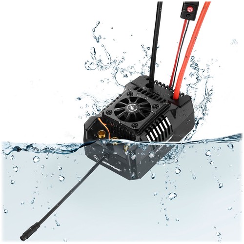 Hobbywing Ezrun MAX4-HV Regler Sensorless 300 Amper 6-12s LiPo, BEC 10A - Bild 4 von 5