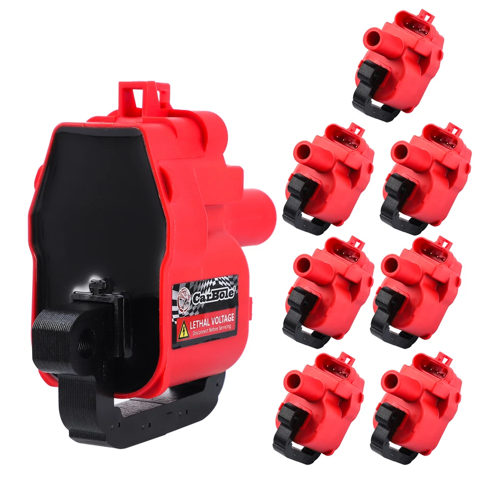 8 Ignition Coils &Platinum Spark Plug UF-192 1998-1999 Chevrolet Van P30 V8 7.4L - Image 2 of 4