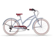 BICI 26 CRUISER HONOLULU 6 VELOCITA' VINTAGE DONNA COLORE AZZURRO  LIGHT SKY MBM