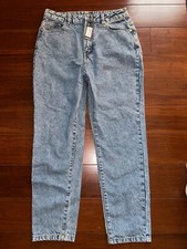 Boohoo Women's High Waisted Slim Fit Mom Jeans Size 8 NEW 