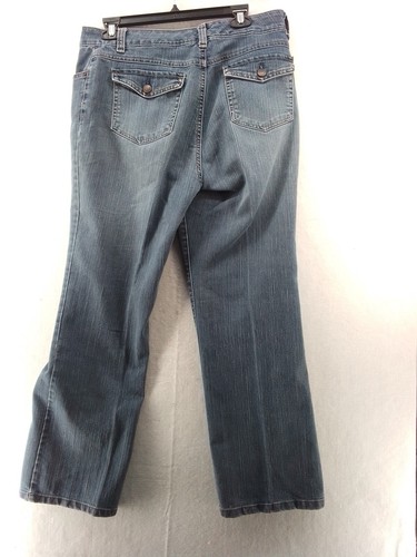 USED Women's Size 14 Short Regular Blue Jeans - Picture 9 of 9