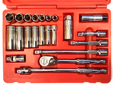SNAP-ON TOOLS NEW 22 PIECE 3/8 DRIVE METRIC GENERAL SERVICE SET