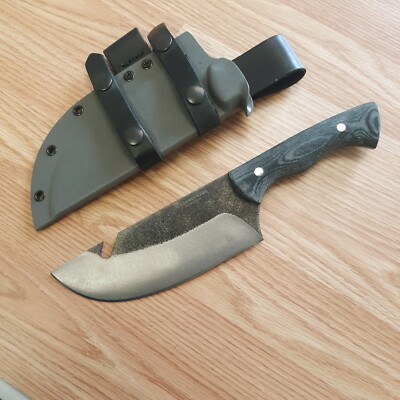 Condor Bush Slicer Fixed Knife 6.5'' 1095HC Steel Full Tang Blade Micarta Handle
