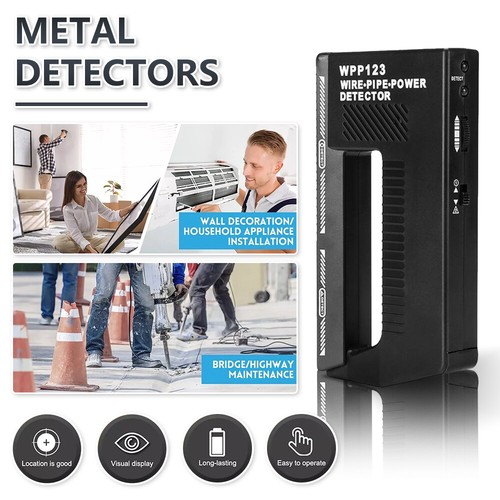 Adjustable Handheld Wpp123 Wire Pipe Power Detector Wall Scanner Metal Detector - Picture 2 of 12