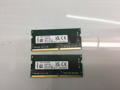 (2) Kingston 16GB (2x8GB) 1Rx16 PC4-3200 SODIMM DDR4 Laptop Memory KKRVFX-MIF