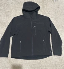 10000 ft Above Sea Level Black Jacket  Men's  Hoodie  Size Large