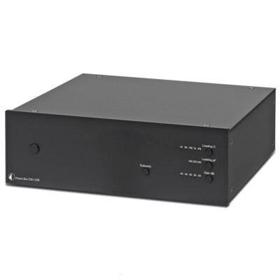Pro-Ject Phono Box DS2 Phono-Vorverstärker - Schwarz