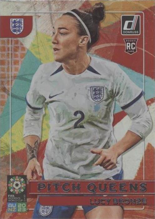 Donruss Women’s World Lauren James SSP 2023 Panini Donruss FIFA Womens World Cup Lucy Bronze 8 for