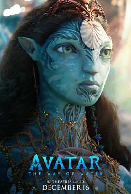 #ad Avatar The Way Of Water movie poster print i : 11 x 17 inches : Avatar poster $13.96
