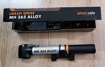 ATRAN VELO Fahrrad Minipumpe URBAN SERIES MH 365 ALLOY Max.Druck 10 Bar