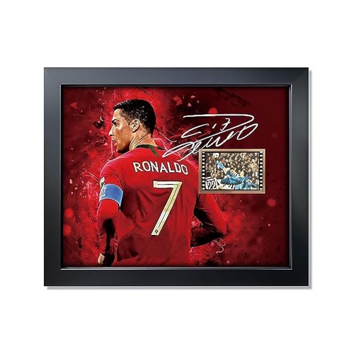 Juventus vs Real Madrid Poster, Champions League Film Scene Collector Gift