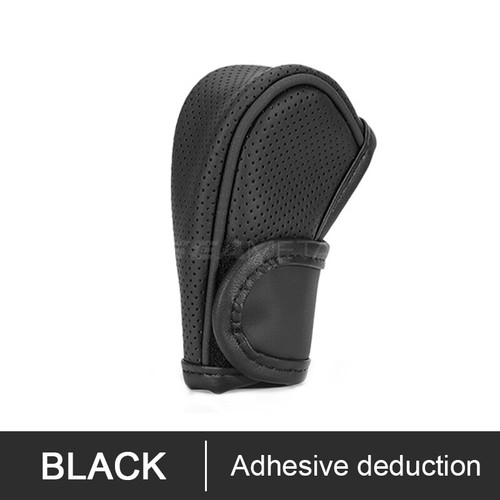 PU Leather Car Shift Knob Cover Auto Car Gear Shift Knob Shifter Accessories - Picture 11 of 12