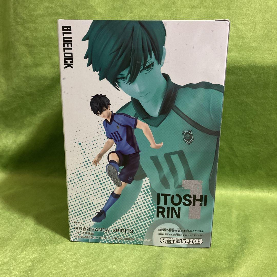 Blue Lock Rin Itoshi Figure TV Anime Banpresto New Authentic