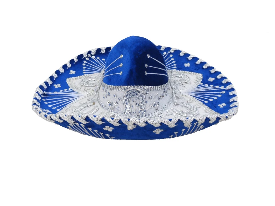 Sombrero Charro Mexicano Adulto - Real y Plata | Tradición Auténtica | Unisex Foto 2 de 2