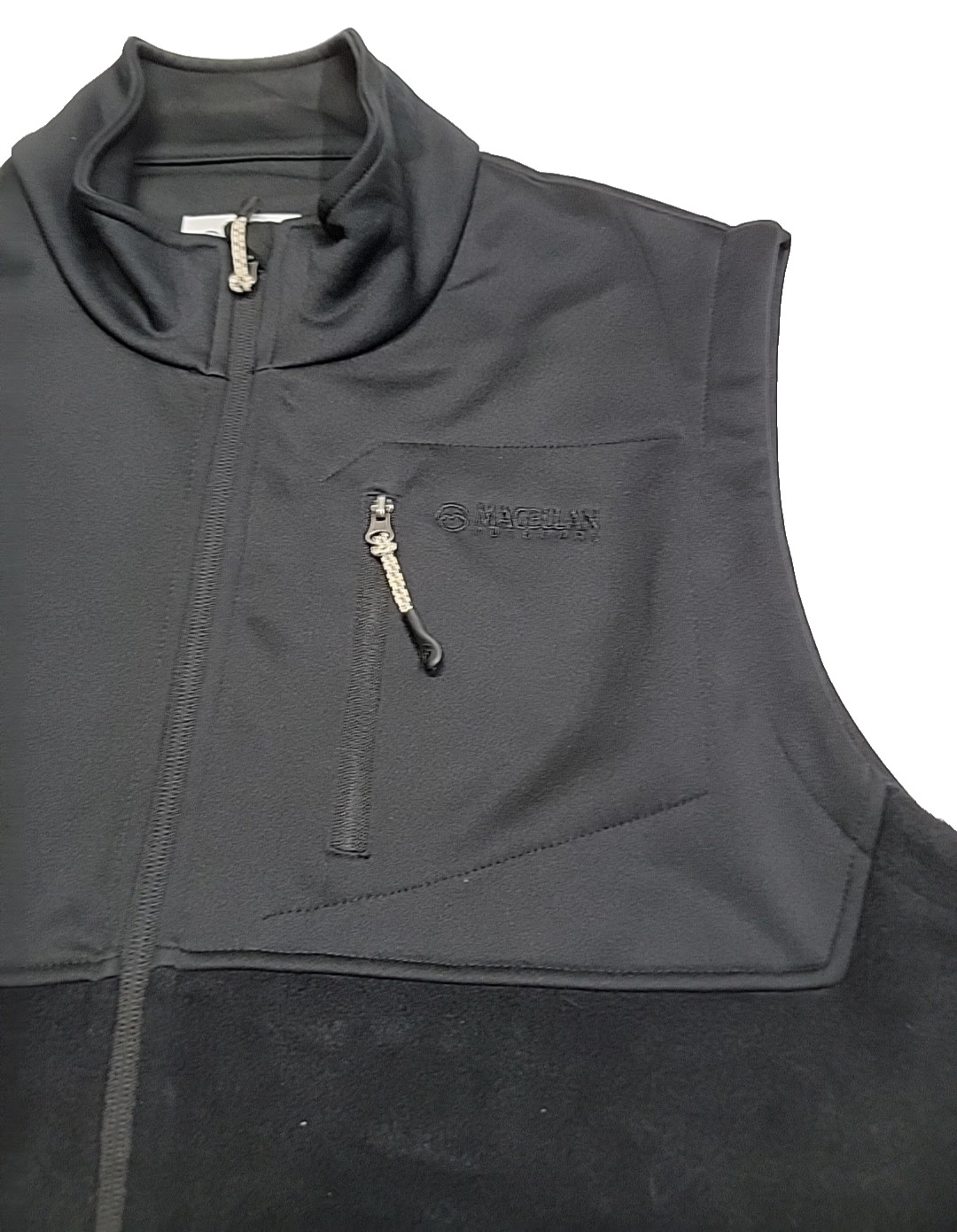 Magellan Full-Zip Soft Shell Black Zip Pocket Ath… - image 4