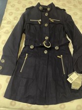 Nwt Green Envy Womens Indigo Coat Size M