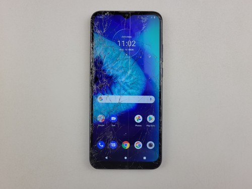 Dedux Cover Per Motorola Moto G8 Power, Custodia TPU Trasparente Con Effetto Sfumato Nero/Oro – Antiurto Con Angoli Rinforzati