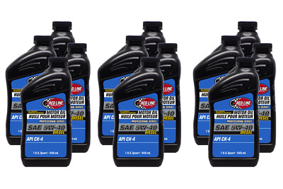 REDLINE OIL #12714 CASE/12 Pro-Series 5w40 Oil Case 12 x 1 Quart Diesel