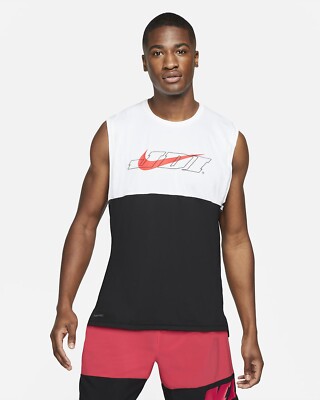 Men's Nike Pro Dri-FIT Sport Clash Graphic Tank Top Size XXL. | eBay