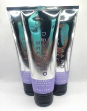 BATH & BODY WORKS DRY HAND RELIEF GLYCERIN HAND CREAM 4 FL OZ  EACH (3)
