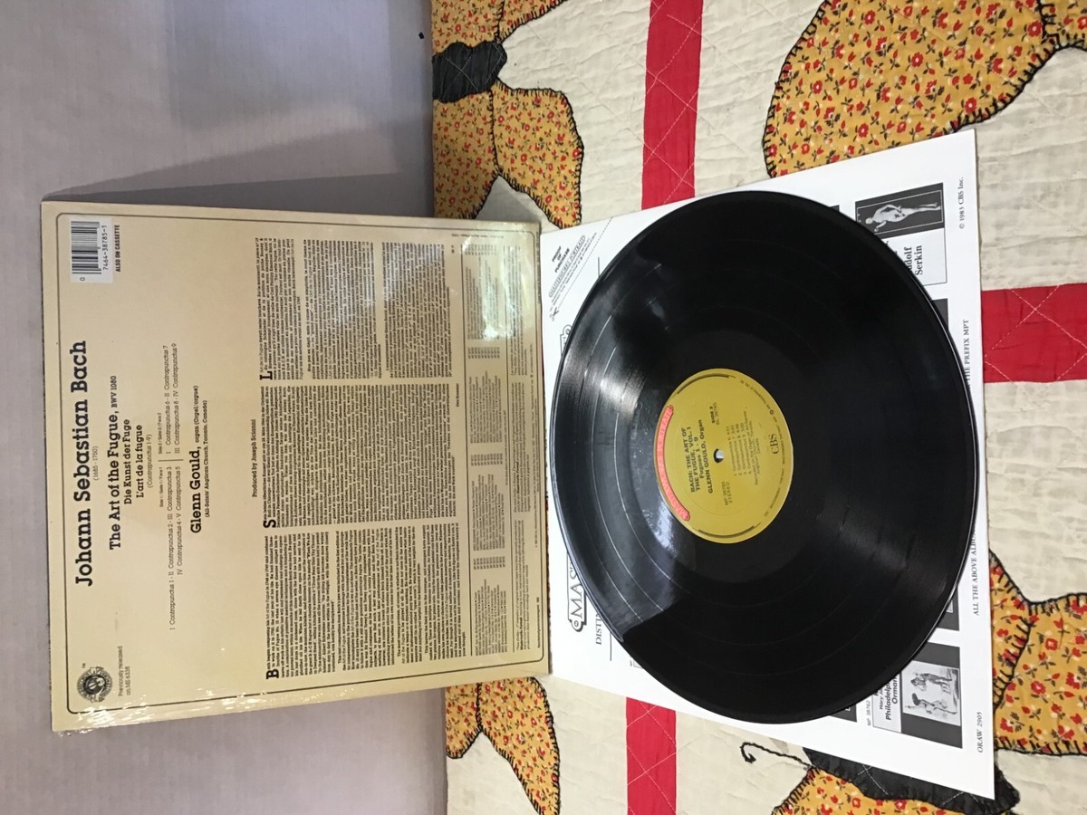 L＊ Vintage Vinyl LP Masterworks BACH Glenn Gould | eBay