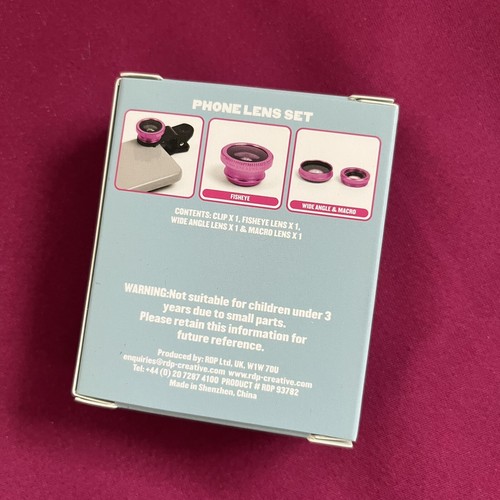 BRAND NEW Harry Styles Phone Lens Fisheye EU Love On Tour VIP Package Merch - Afbeelding 2 van 3