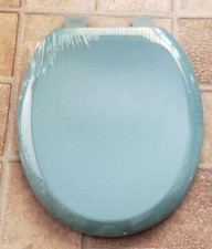 Slow Close Quicklean Plastic Round Toilet Seat - Peerless REGENCY BLUE C1606S45