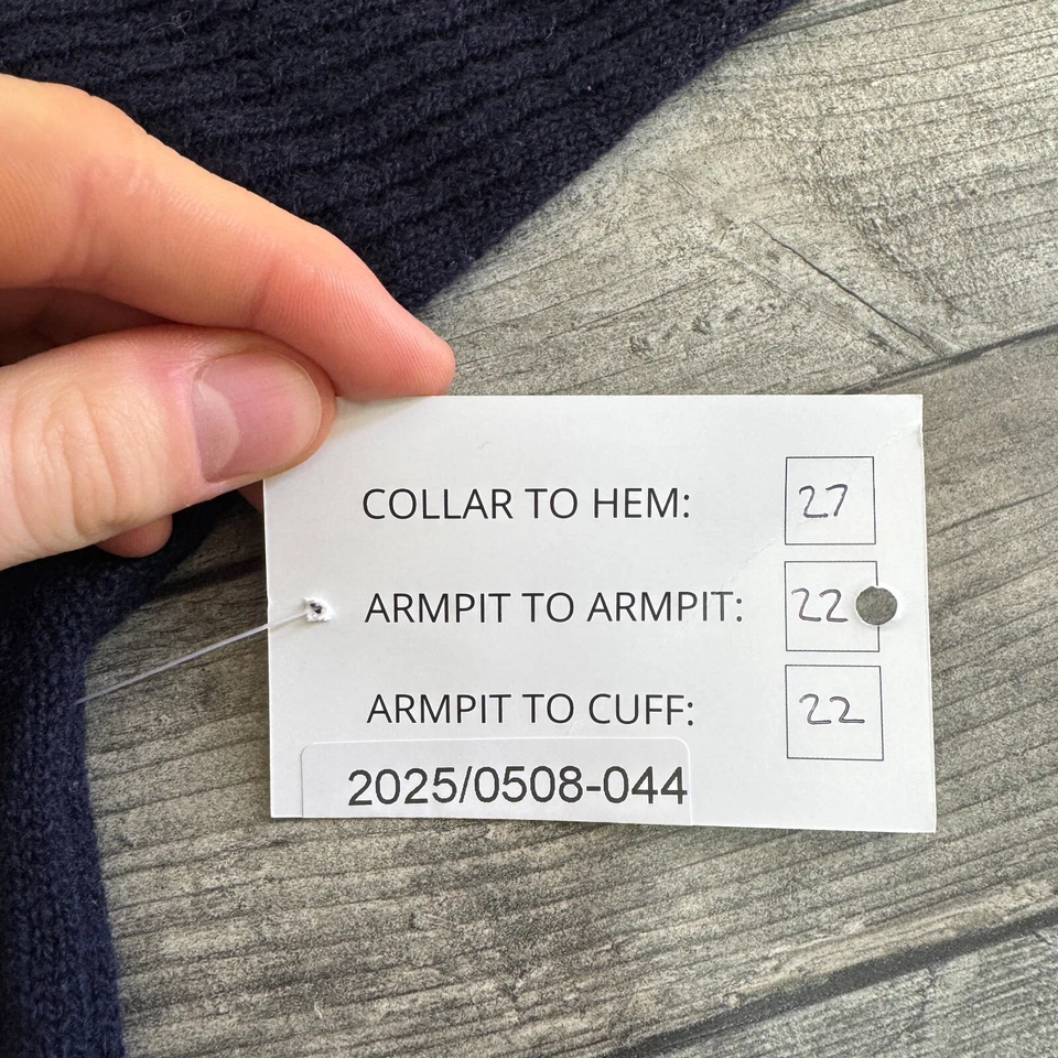 Pringle Nick Faldo Golf Knit Jumper 100% Pure Wool Scotland Blue Mens Medium - Image 2 of 4