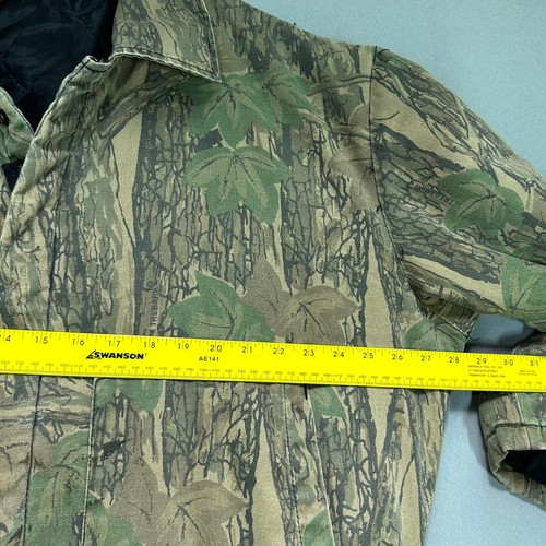Mens XL TREBARK Camouflage Camo Coveralls Vintage 80s 90s Hunting Street Wear - Picture 11 of 18
