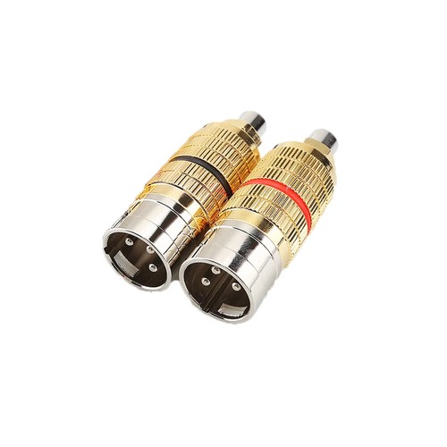 CGF XLR Socket Audio Adapter Connector 3Pin Male Female to RCA Female Converter - Picture 15 of 22