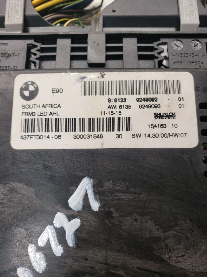 Chassi ECM controle de corpo BCM Rdstr compatível com 10-16 BMW Z4 1439712 - Imagem 3 de 4