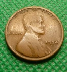 1924s Lincoln Wheat Cent  Better Grade  Coin  #F13 Semi Key Date