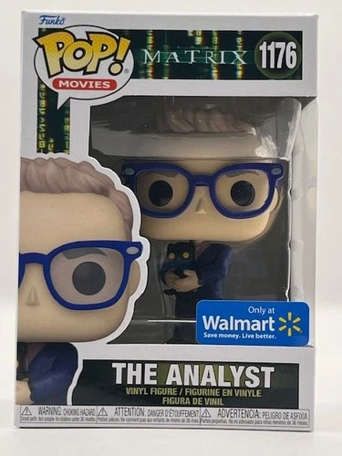 Funko POP!  Movies The Matrix The Analyst 1176 Exclusive