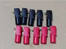 10Pcs Right Angle Gold-Plated 4mm Safety Banana Female Jack PCB Socket Connector