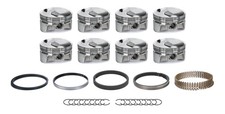 Bullet Pistons Bbc Dome Piston Set Wrings 4.280 Bore- Bbc5110-030-set Bullet Pistons Bbc Dome Piston Set Wrings 4.280 Bore- Bbc5110-030-set