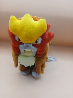 Pokemon Sitting Cuties Plush Entei Stuffed Toy Pokemon Center Original US Ship