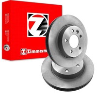 2X Zimmermann Sport Bremsscheiben 303Mm Gelocht Vorne Passend FüR VW Amarok