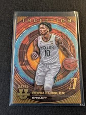 2022-23 Bowman Inception University Adam Flagler #35 Orange Foil /25 (RC)