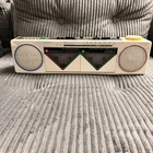 SONY CFS-W50 Vintage Stereo Cassette-Corder Boombox Retro Radio Works Read