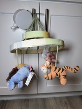 Disney Baby Winnie The Pooh Musical Crib Mobile Tested Works Music Only