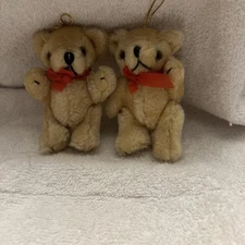 CE RF Collection Reinart Faelens Teddy Bear Charm Miniature Ornament Jointed 4” 