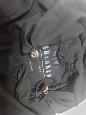 Behind the Corner Black Hooded Windbreaker Kids L