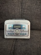 AIWA TX591 Radio AM/FM Autoreverse Cassette Player Walkman Tested Working