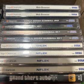 Large Lot Of 30 Sega Dreamcast Games, XBOX ONE, PS4, PS1, Etc. SOLD AS IS!