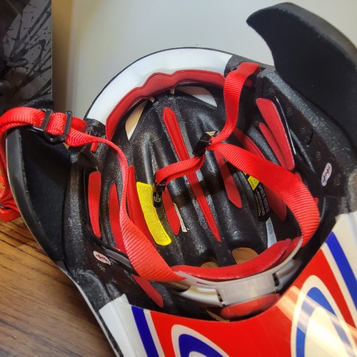 Rudy Project Wingspan Cycling Helmet 54-59cm Red White Blue Unisize HL505961US - Picture 4 of 15