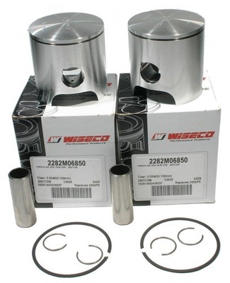 Yamaha SRX 440, 1978-1980, Wiseco Std Pistons; Pair - 2282M06850, SRX440