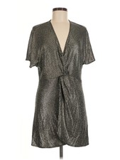 Show Me Your Mumu Women Silver Cocktail Dress M