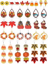 23 Pairs Christmas Earrings for Women Xmas Holiday Dangle Earrings Christmas ...