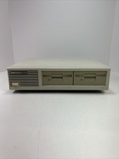 HP 9122C Vintage Dual 3.5 Floppy Disk Drive Powers On PARTS